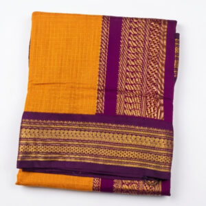 6 Gajam Vairaoosi checks semi silk