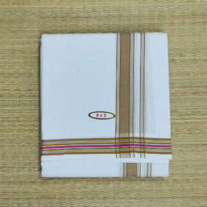 9x5 1" Bleached Dhoti