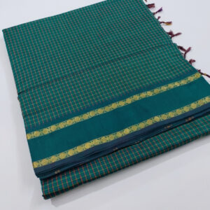 6 Gajam Semisilk Peacock Green