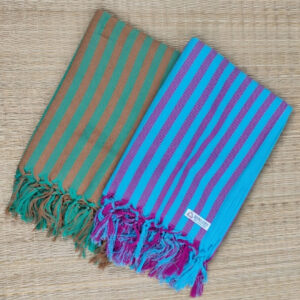Anburani colour Stripes Towel - 2 pc pack