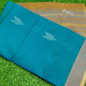 Handloom Cotton Sarees v1836 banana 6