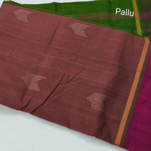 Handloom Cotton Sarees v1836 banana 7